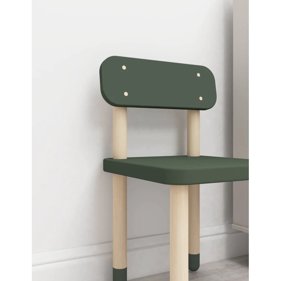 FLEXA Dots Kinderstuhl, Deep Green