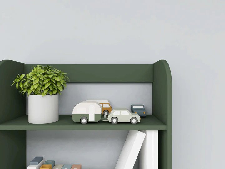 FLEXA Dots Reol 75x60 cm, Deep Green