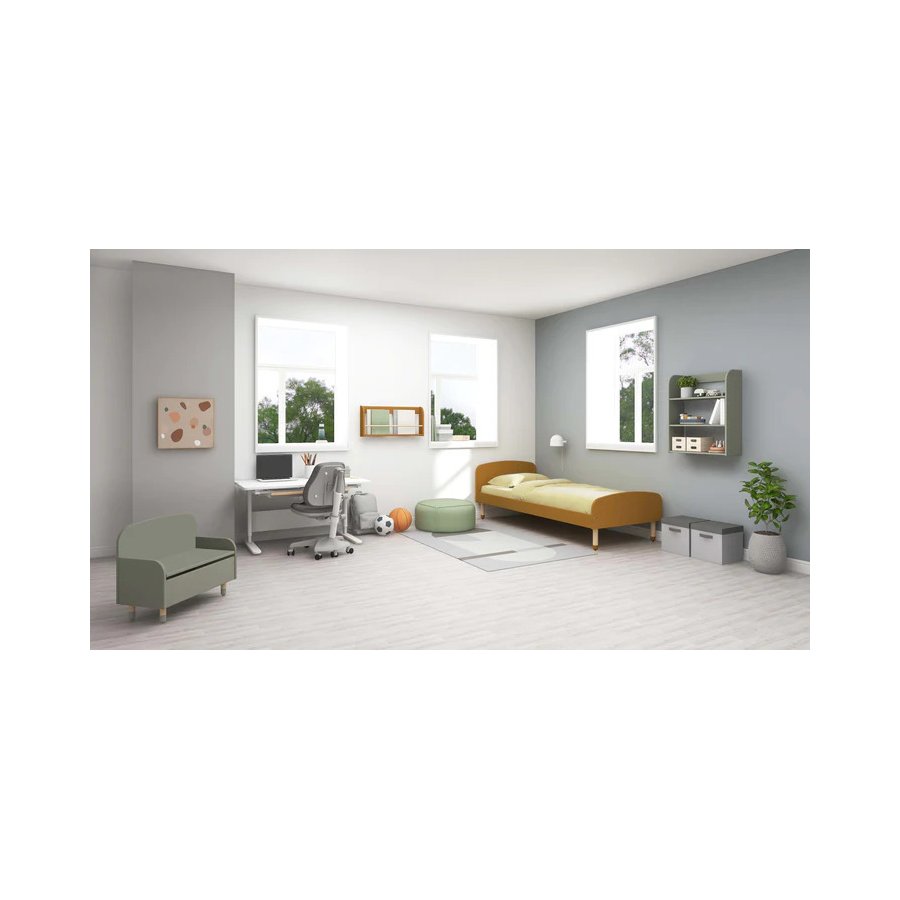 FLEXA Dots Reol 75x60 cm, Natural Green