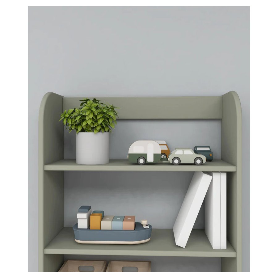 FLEXA Dots Reol 75x60 cm, Natural Green