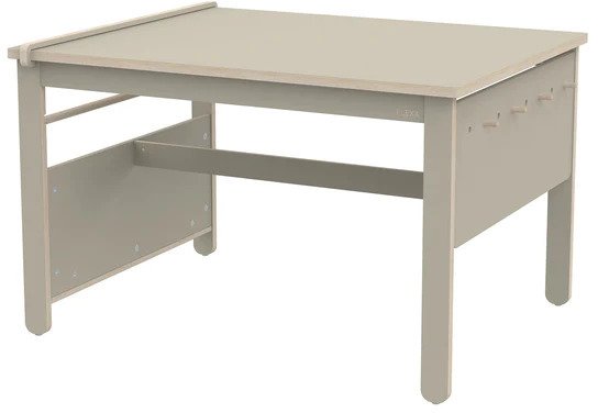 FLEXA Play Maltisch 90 cm, Warm Grey