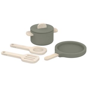 FLEXA Play Gryde & pande, Green-ish
