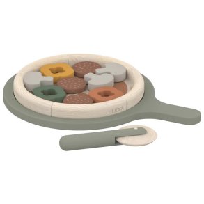 FLEXA Play Pizza 24 cm, Flerfarvet