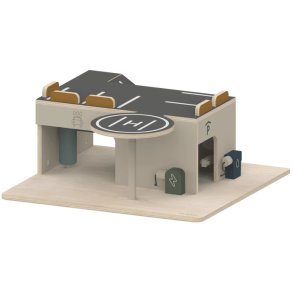 FLEXA Play Parkeringshus 44 cm, Flerfarvet