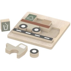 FLEXA Play Puslespil 20 cm, Lastbil