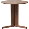 Form & Refine Trefoil Tisch 75 cm, Gerucherte Eiche