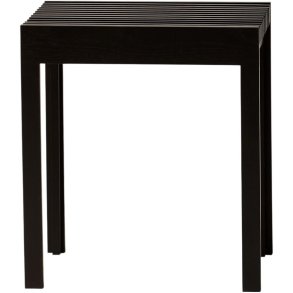 Form & Refine Lightweight Taburet H45 cm, Sortbejdset Eg