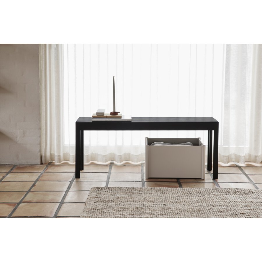 Form & Refine Lightweight Bnk 110 cm, Sortbejdset Eg