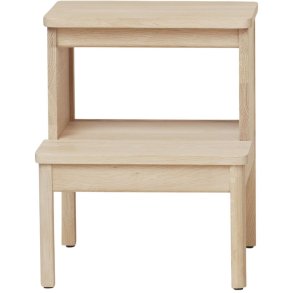 Form & Refine A Line Trittschemel H45,5 cm, Eiche wei� ge�lt