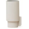 Form & Refine Aloca Vase H12,5 cm, Hellgrau