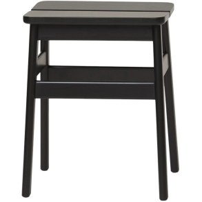 Form & Refine Angle Standard Taburet 45 H45,5 cm, Sortbejdset B�g
