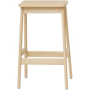 Form & Refine Angle Standard Barhocker H65 cm, Buche wei� ge�lt