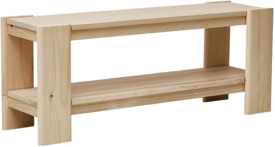 Form & Refine Beam Bank 112 cm, Pine