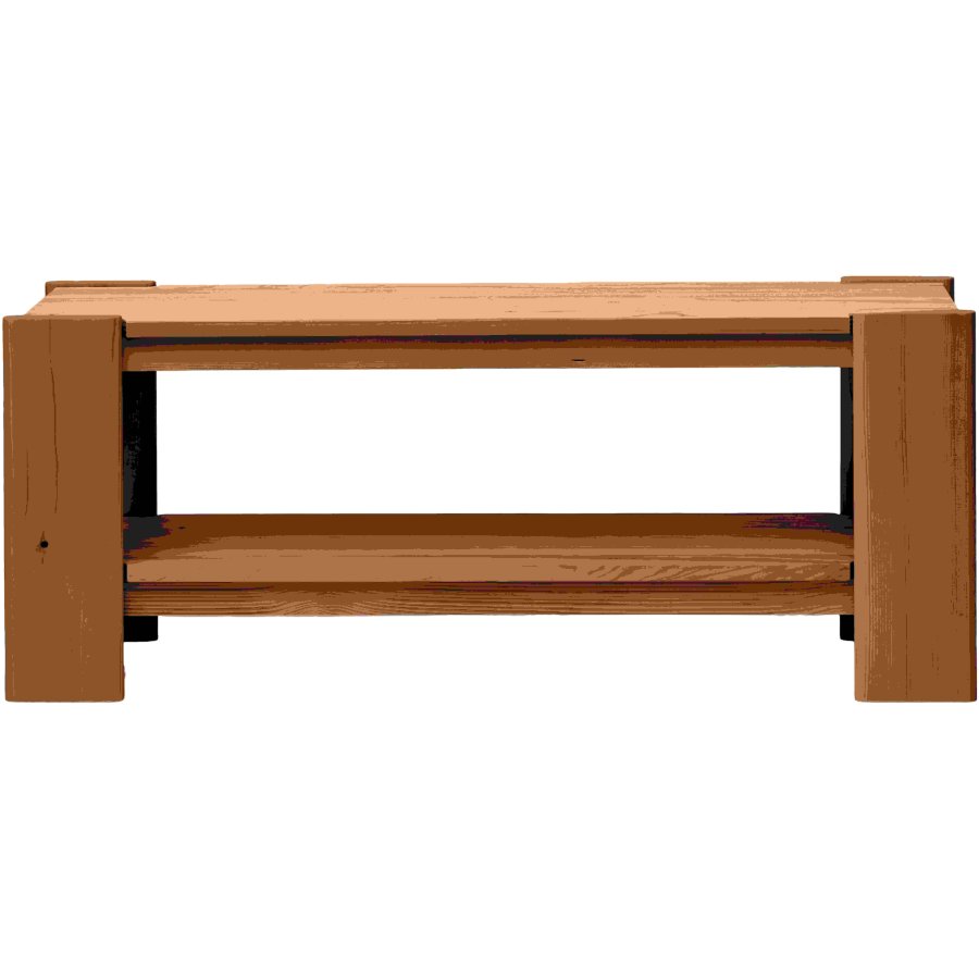 Form & Refine Beam B�nk 112x45 cm, Dyb Brun Fyr