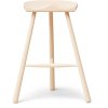 Form & Refine Hocker H68 cm, Buche wei gelt