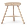 Form & Refine Hocker H49 cm, Eiche wei gelt