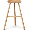 Form & Refine Hocker H78 cm, Eiche