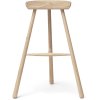 Form & Refine Hocker H78 cm, Eiche wei gelt