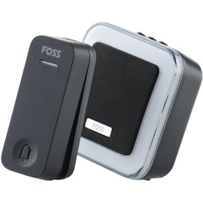 Foss TREND BLUU1 Premium Türklingel, Schwarz