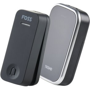 Foss TREND BLUU1 Novus Deurbel Batterij, Zwart