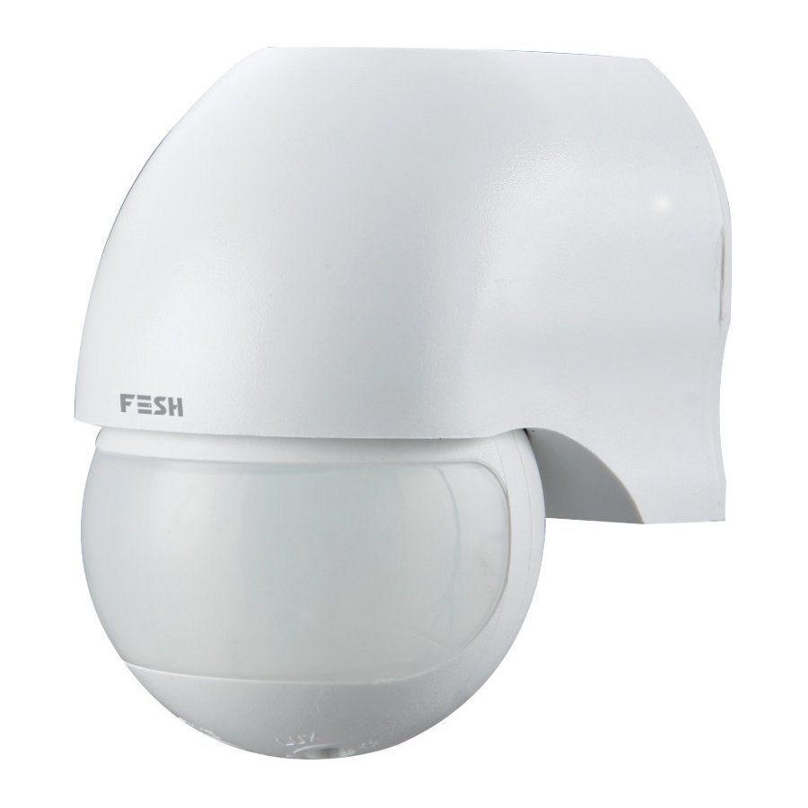 FESH Smart Home PIR-Sensor Innen 230V, Weiß