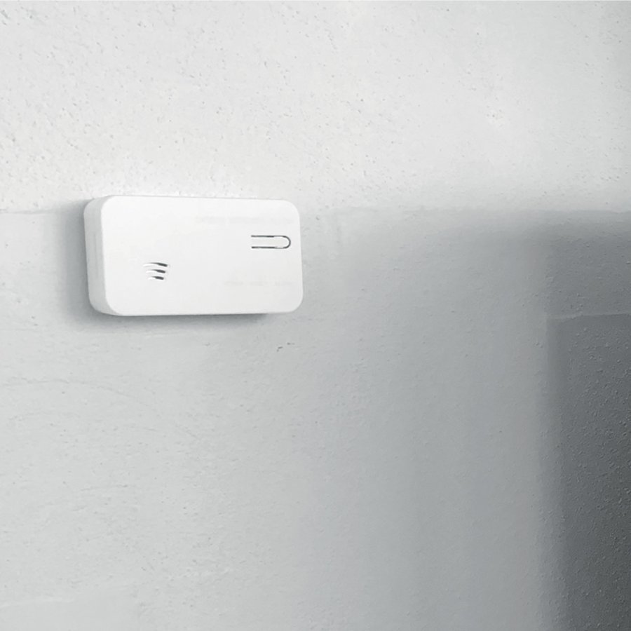 FESH Smart Home Kohlenmonoxid-Alarm, Weiß