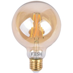 Foss FESH Smart Home Pre LED E27 5,5W Dmpbar, Amber