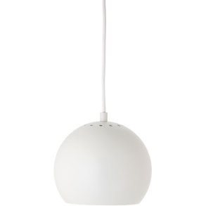 Frandsen Ball Pendel �18 cm, Mat Hvid