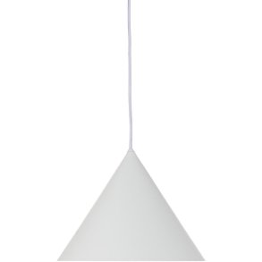 Frandsen Benjamin Pendel �30 cm, Mat Hvid