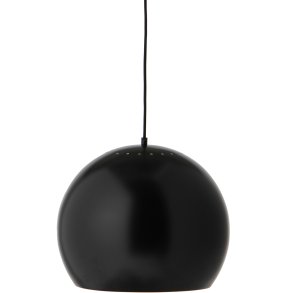 Frandsen Ball Pendel inkl. Baldakin Ø40 cm, Mat Sort