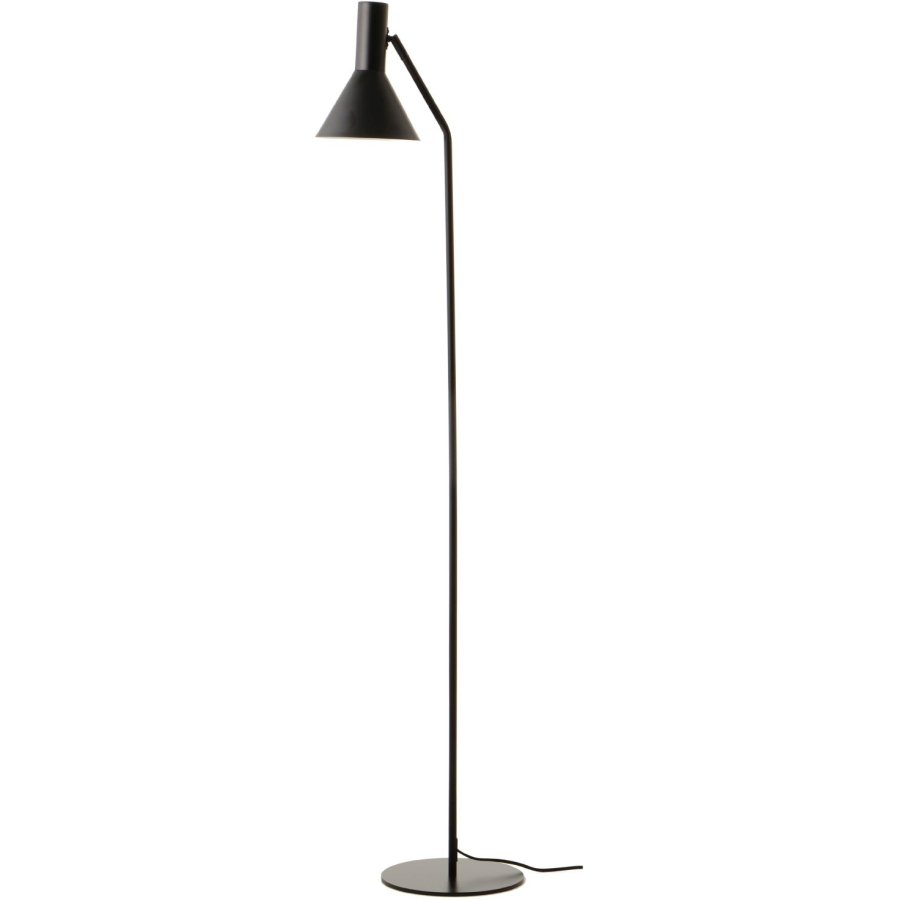 Frandsen Lyss Gulvlampe H150 cm, Mat Sort