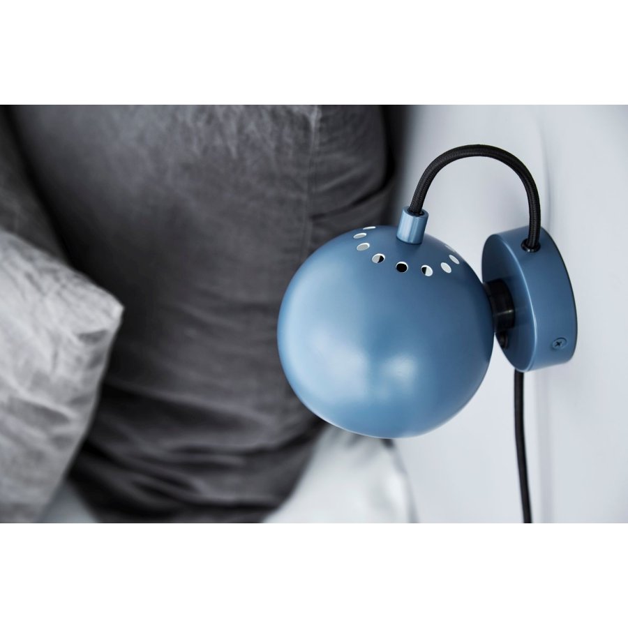 Frandsen Ball V�glampe �12 cm, Matt Petrol Blue