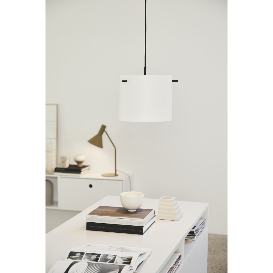 Frandsen FM1954 Pendel 28 cm, Mat Hvid