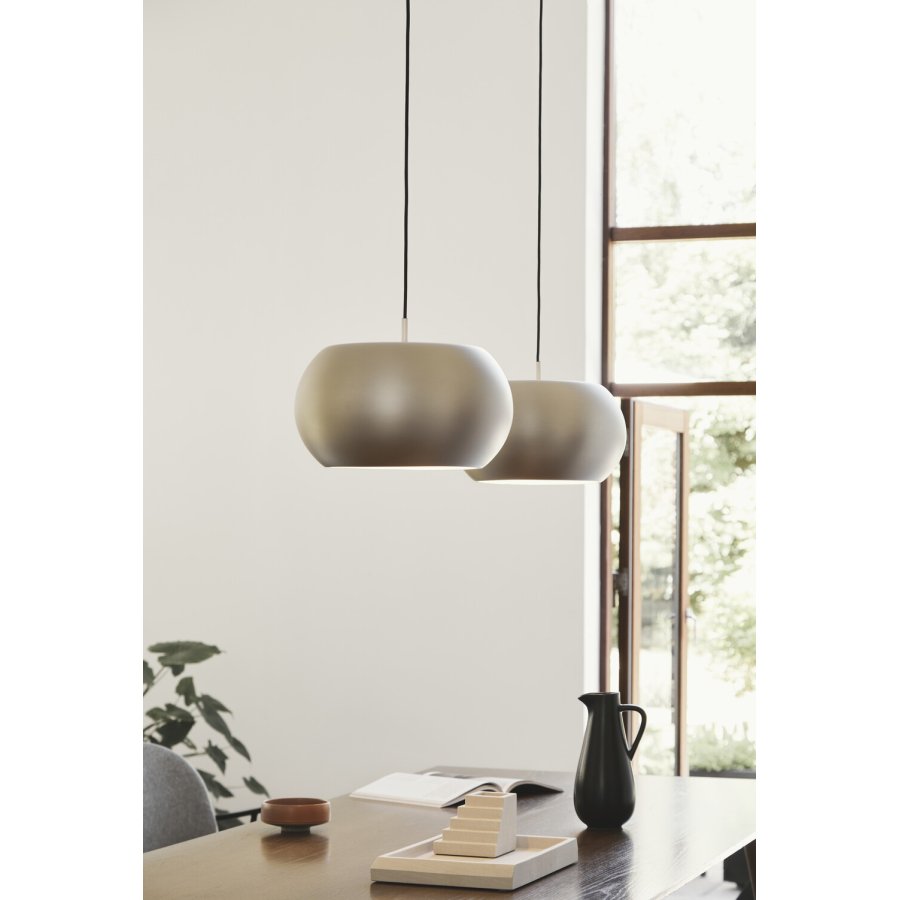 Frandsen BF20 Pendel inkl. Baldakin Medium 28 cm, Brstet Satin