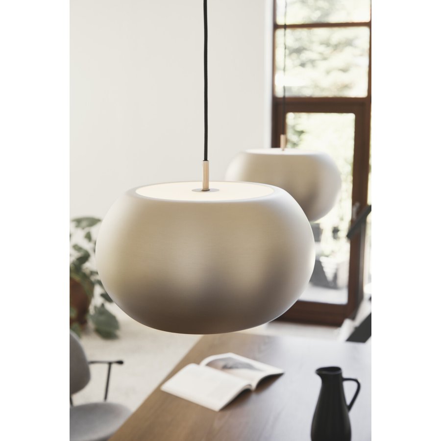 Frandsen BF20 Pendel inkl. Baldakin Medium 28 cm, Brstet Satin