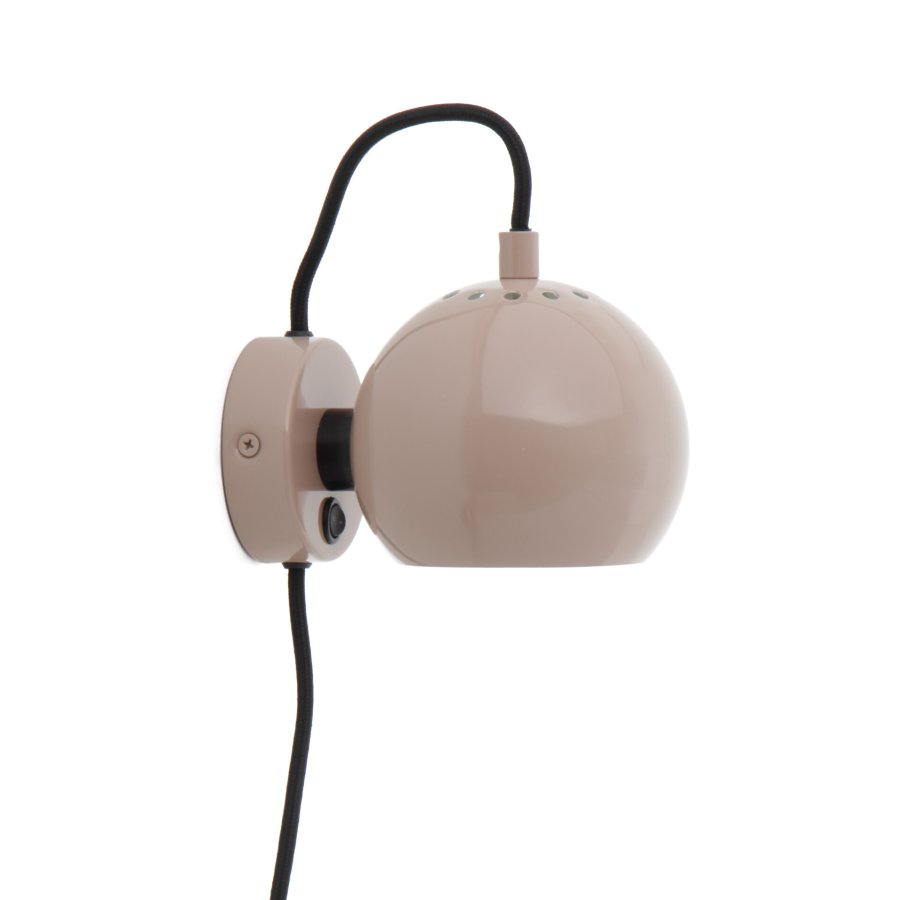 Frandsen Ball Magnet Wandleuchte 12 cm, Nude glnzend 