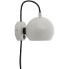 Frandsen Ball V�glampe �12 cm, Glossy Pale Grey