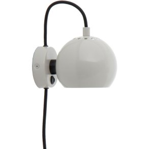 Frandsen Ball V�glampe �12 cm, Glossy Pale Grey
