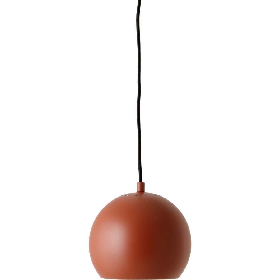 Frandsen Ball Pendel �18 cm, Matt Terracotta Red