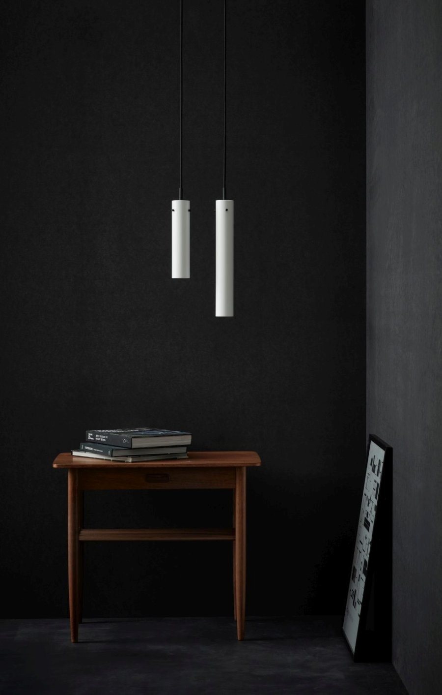Frandsen FM 2014 Pendel H24 cm, Mat Hvid Structure