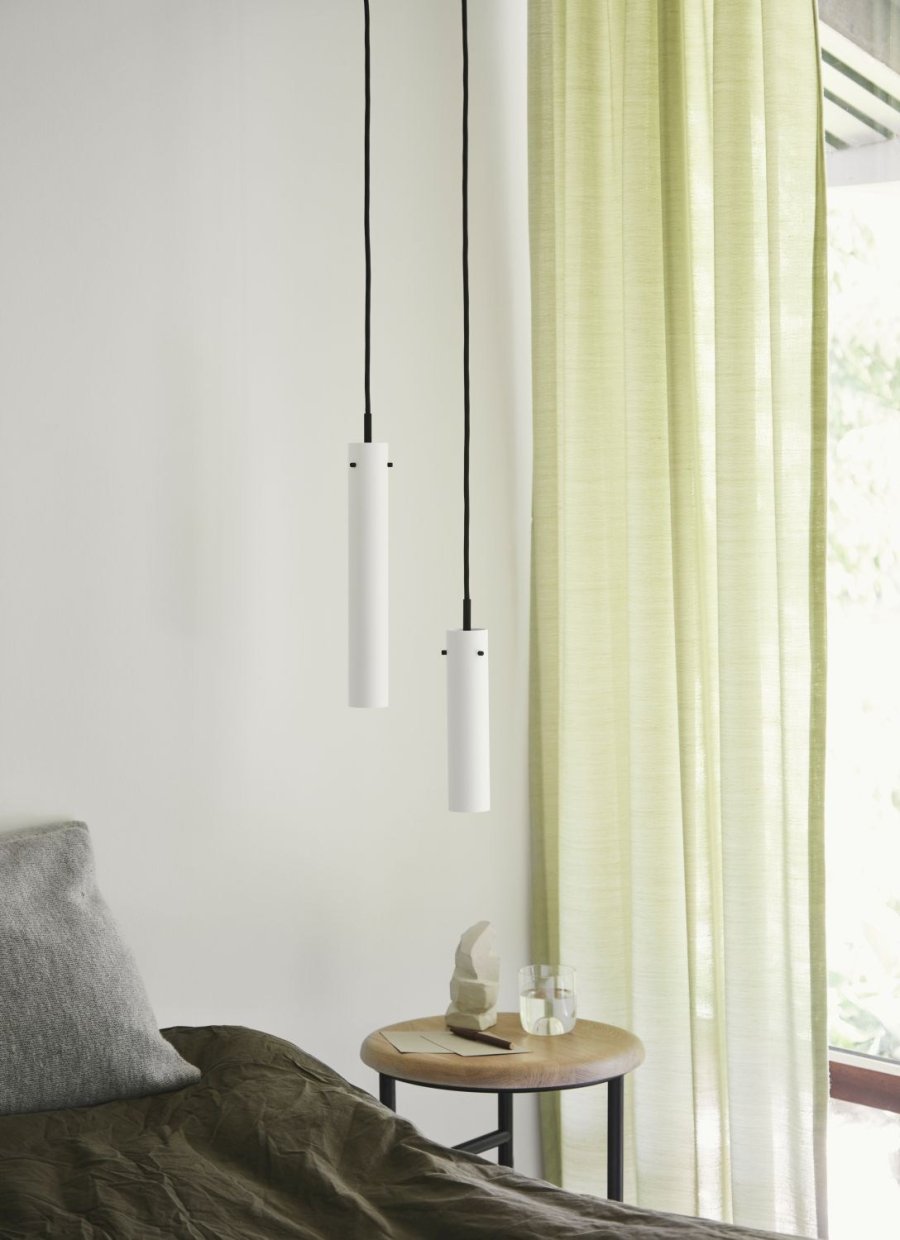 Frandsen FM 2014 Pendel H36 cm, Mat Hvid Structure