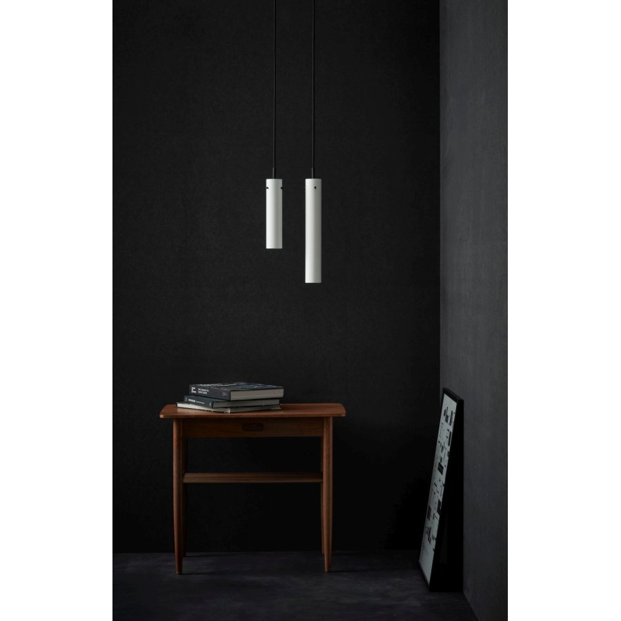 Frandsen FM 2014 Pendel H36 cm, Mat Hvid Structure