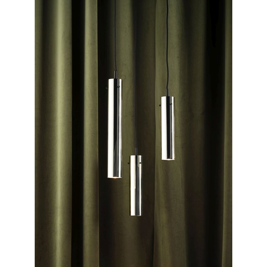 Frandsen FM 2014 Hanglamp 36 cm, Glanzend Roestvrij Staal