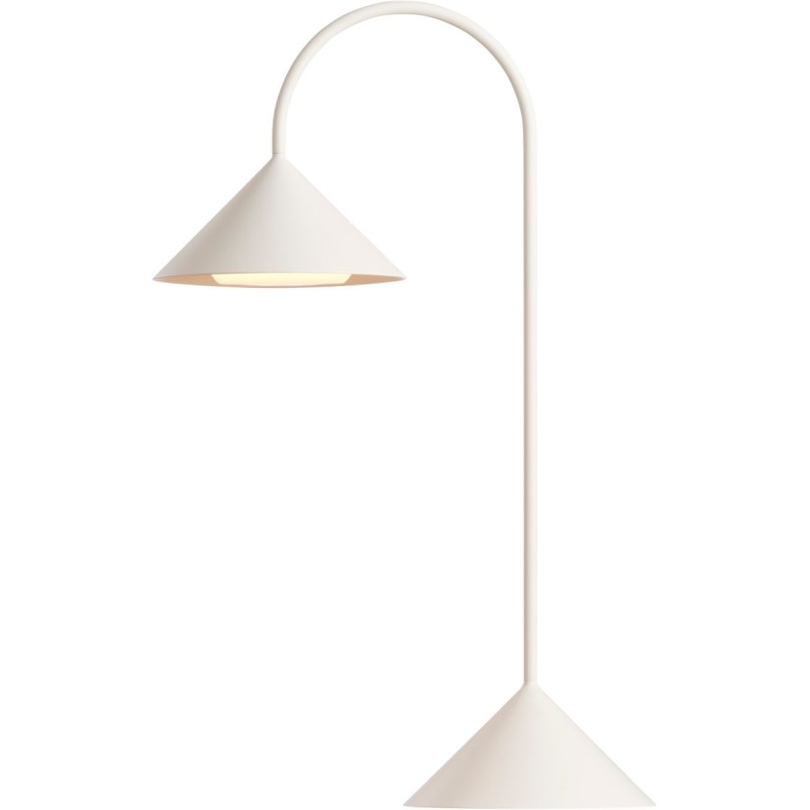 Frandsen Grasp Tr�dl�s Bordlampe LED H47 cm, Mat Hvid