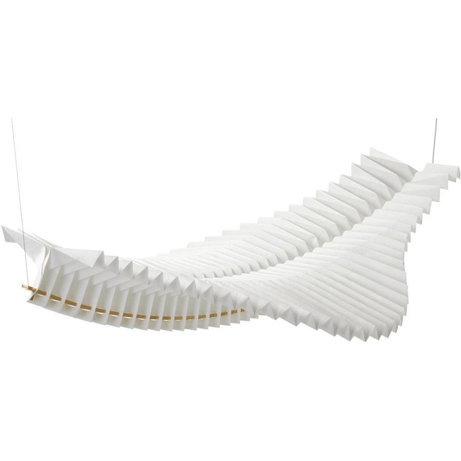 Frandsen Sora Pendel 124 cm, Solid Kobber/Hvid