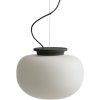 Frandsen Supernate Pendel �28 cm, Opalhvid/Sort