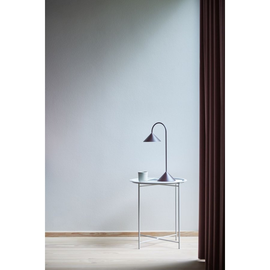 Frandsen Grasp Tr�dl�s Bordlampe LED H47 cm, Matte Beetroot