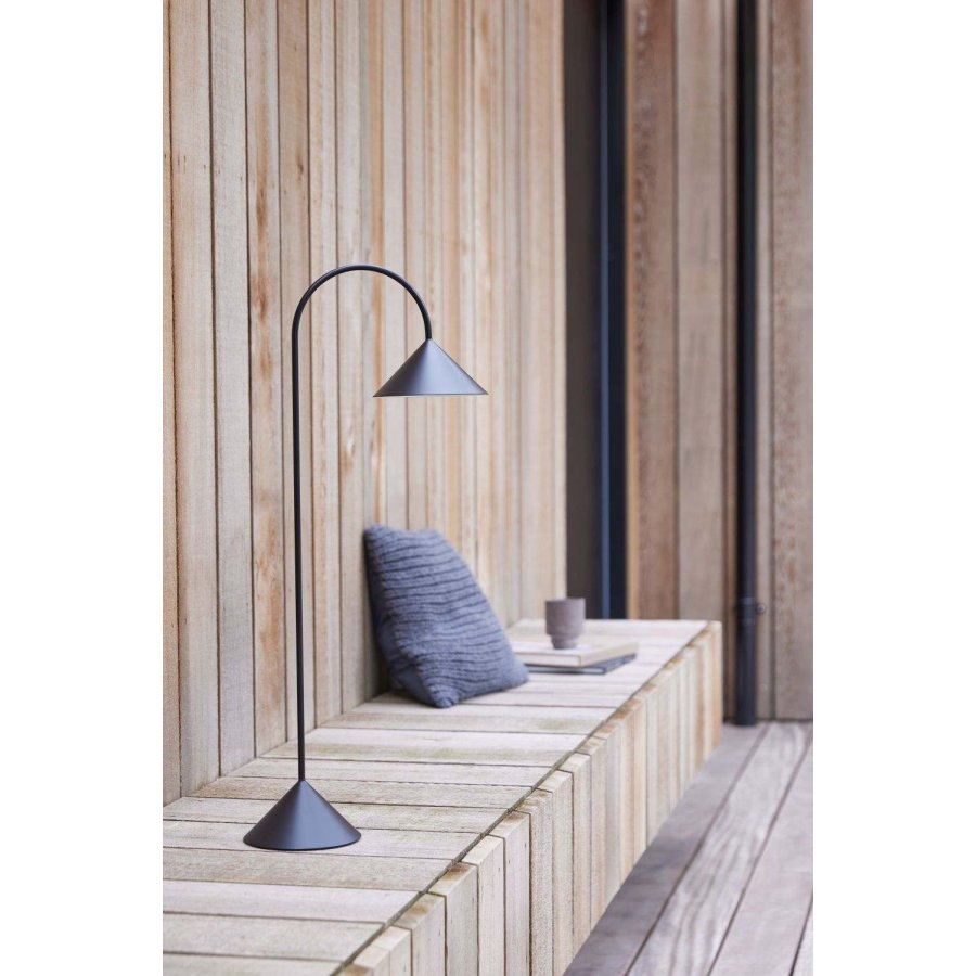 Frandsen Grasp Tr�dl�s Bordlampe LED H72 cm, Mat Sort