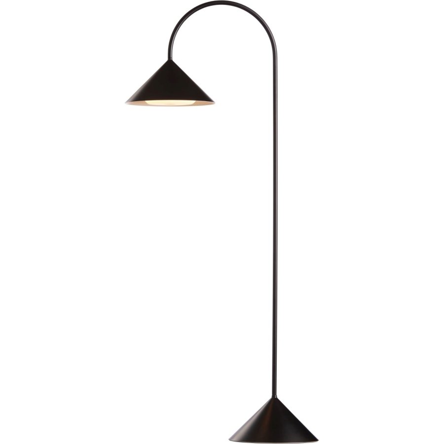 Frandsen Grasp Tr�dl�s Bordlampe LED H72 cm, Mat Sort