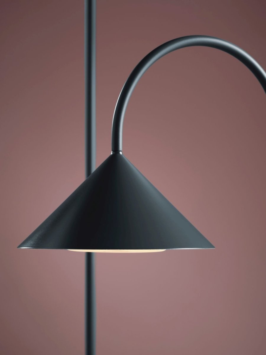 Frandsen Grasp Tr�dl�s Bordlampe LED H72 cm, Matte Petroleum